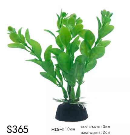 Штучні водорості для акваріума та тераріума - висота 10см, пластик Київ