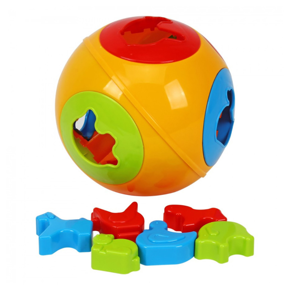Развивающий умный Шар-сортер №2 3237TXK с фигурками зверей Винница - изображение 2