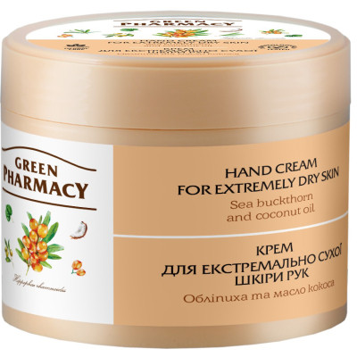 Крем для рук Зелена Аптека Для екстремально сухої шкіри рук з олією обліпихи 300 мл (4823015914690) Вінниця - фото 2