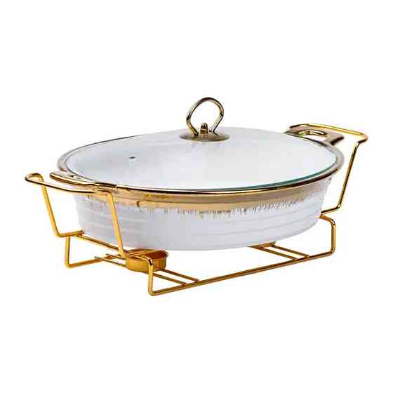 Фарфоровий мармит для страв 2 л 41х25 см Київ