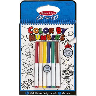 Набор для творчества Melissa&Doug Цветная раскраска по номерам голубая (MD5378) Винница - изображение 1