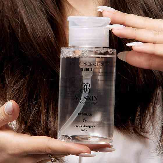 Тонік з пребіотиками 3 в 1 PREBIOTIC TONER 3-IN-1 AG Skin 200 мл Дніпро