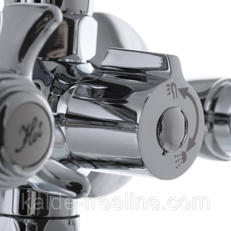 Смеситель для ванны Haiba Zeus. Chr-140 euro Харьков - изображение 3