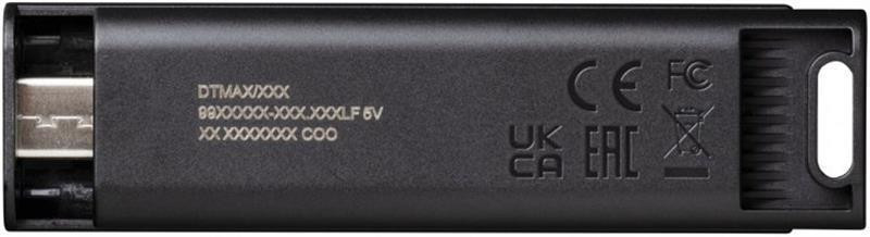 Флешнакопичувач USB3.2 512 GB Type-C Kingston DataTraveler Max Black (DTMAX/512GB) Чорний Харків - фото 11