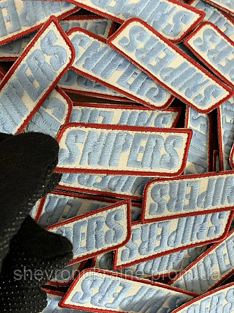 Шеврон що світиться SNIPERS (Форма прямокутна. На липучці) Розмір 2x8см Київ - фото 6