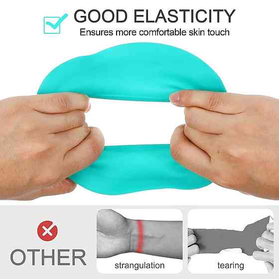 Перчатка для душа Tianher SG01 прозрачная силикон-ПВХ водонепроницаемая защита пальцев и гипса многоразовая Киев