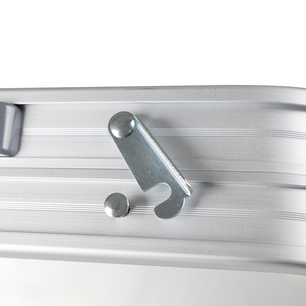 Стол Bo-Camp Premium Oval 150x80 cm Grey (1404405) Вінниця - фото 8