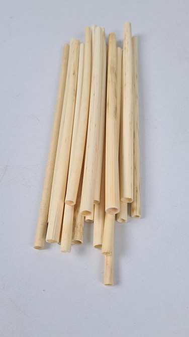 Соломка трубочка екологічна "Каме" 20 см (30 шт.) коробка діаметр 4-6 мм (1 пачка) Харків - фото 3