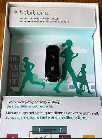 Фітнес браслет, трекер,кліпс: FitBit One, Black. Київ