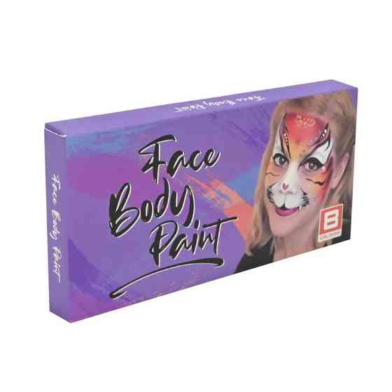 Дитячий набір аквагриму Cel-2504 палетка, неон, 8 кольорів Вінниця