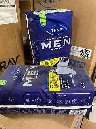 Прокладки урологічні для чоловіків Tena Men Active Fit L 2'20 Київ