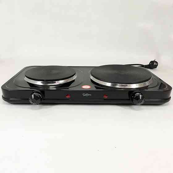Стильная электро плита Suntera, Плита для любителей готовить, Маленькая электроплита настольная YI-31 Львов