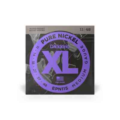 Струны для гитары D'Addario XL Pure Nickel Blues / Jazz Rock (11-48) (EPN115) Винница