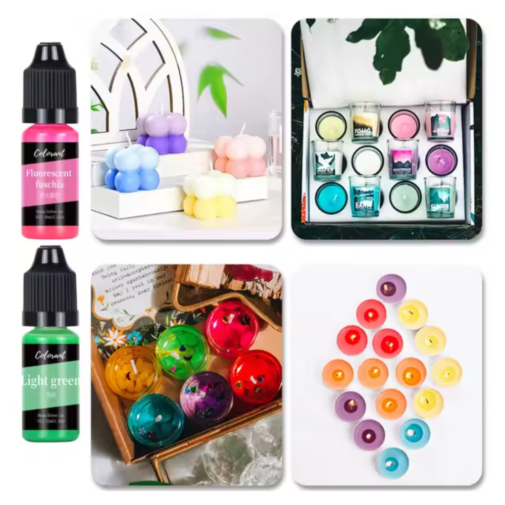 Набір рідких барвників, пігменти для виготовлення свічок і мила на олійній основі 30 кольорів по 10мл Кам'янець-Подільський - фото 8