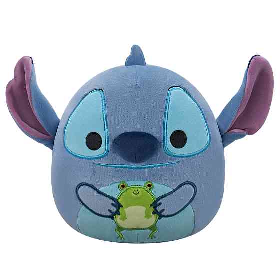 М'яка іграшка Squishmallows серії Disney - Стіч з жабкою (17 см) Дніпро