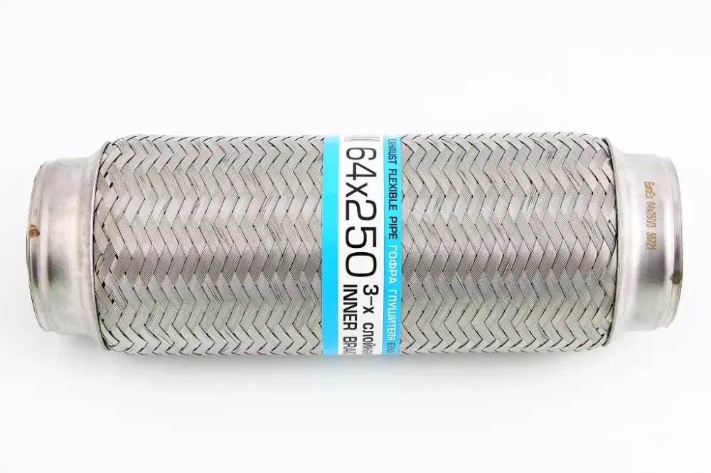 Гофра глушника 64*250 3-шарова EuroEx Вінниця - фото 2