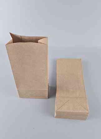 Пакет паперовий 26*11*6см 70 г\м2 коричневий з дном уп. 25 шт. Харків