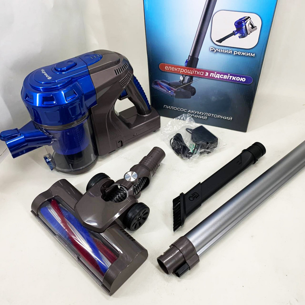Ручний пилосос для будинку VILGRAND Побутовий господарський пилосос вертикальний RP-12 Львів - фото 11
