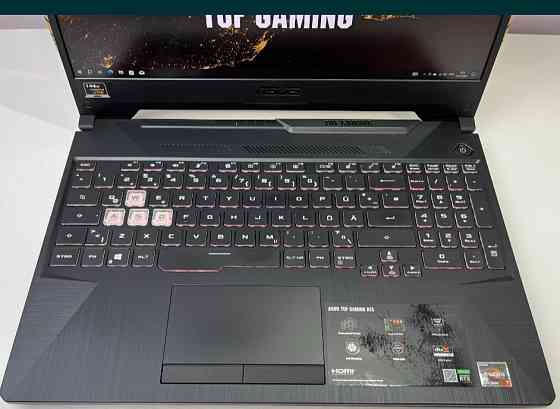 Ноутбук: ASUS TUF Gaming 15.6" 144Hz, Ryzen 7 , 4800H, RTX 2060, 6Gb , 16Gb, 512Gb. Київ