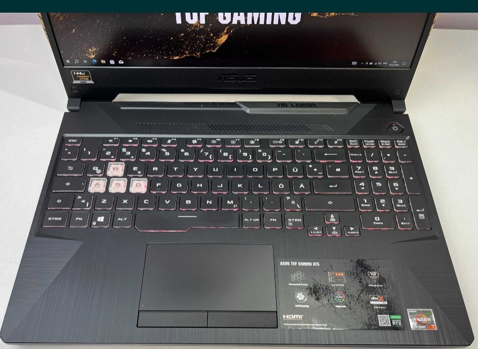 Ноутбук: ASUS TUF Gaming 15.6" 144Hz, Ryzen 7 , 4800H, RTX 2060, 6Gb , 16Gb, 512Gb. Київ - фото 2