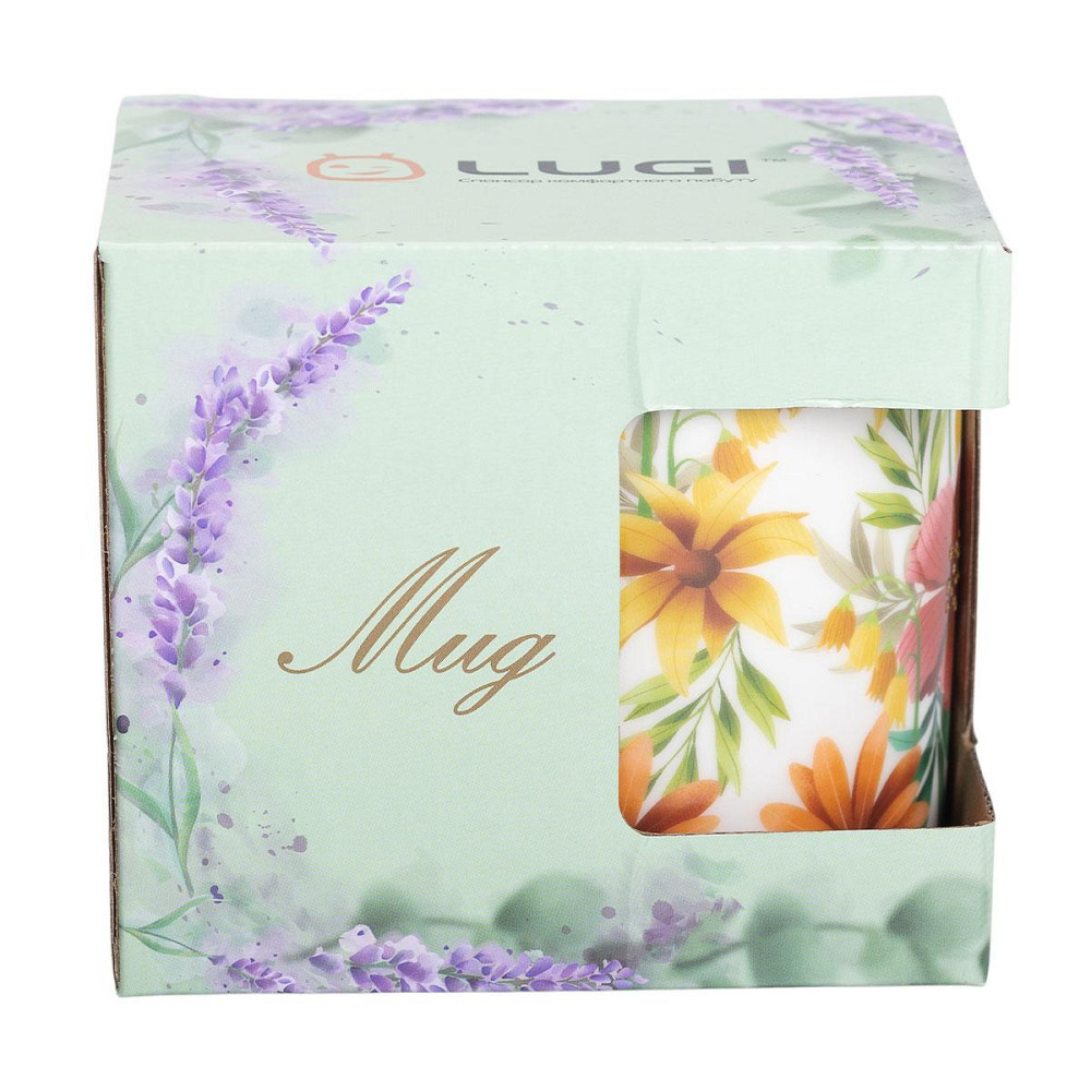 Кружка фарфоровая с рисунком 400 (мл) для чая и кофе RX-N240472Y Киев - изображение 5