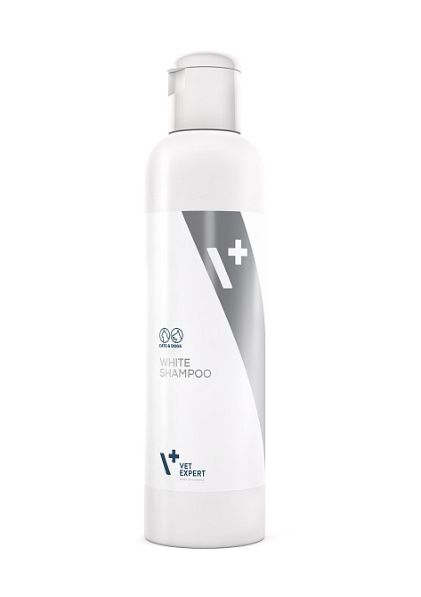 VetExpert White Shampoo - шампунь для собак і котів зі світлим кольором шерсті 250 мл Вінниця - фото 1