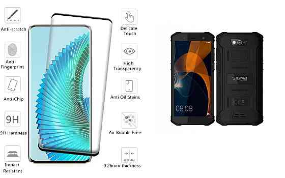 Захисне скло HyperGlass Pro для Sigma mobile X-treme PQ36 – максимальна чутливість та захист Київ