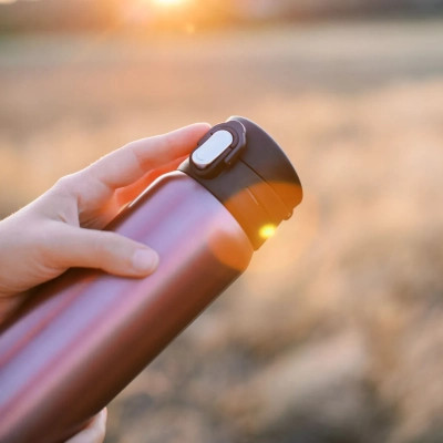 Термокружка Tribe Motion 0,45 л pink (T-DD-0015-pink) Вінниця - фото 9