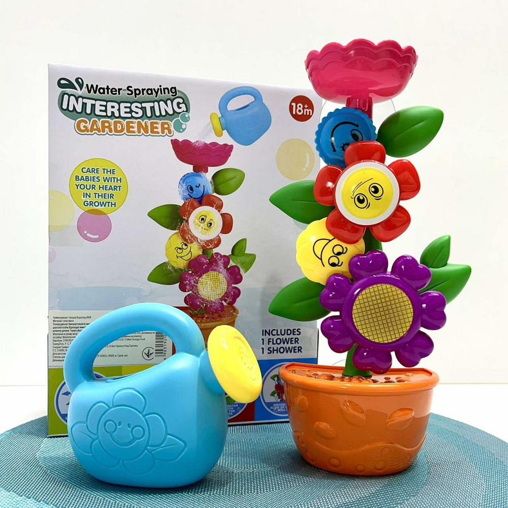 Іграшка для купання Водоспад квітка в горщику на присосках (9909) Чернигов - изображение 5