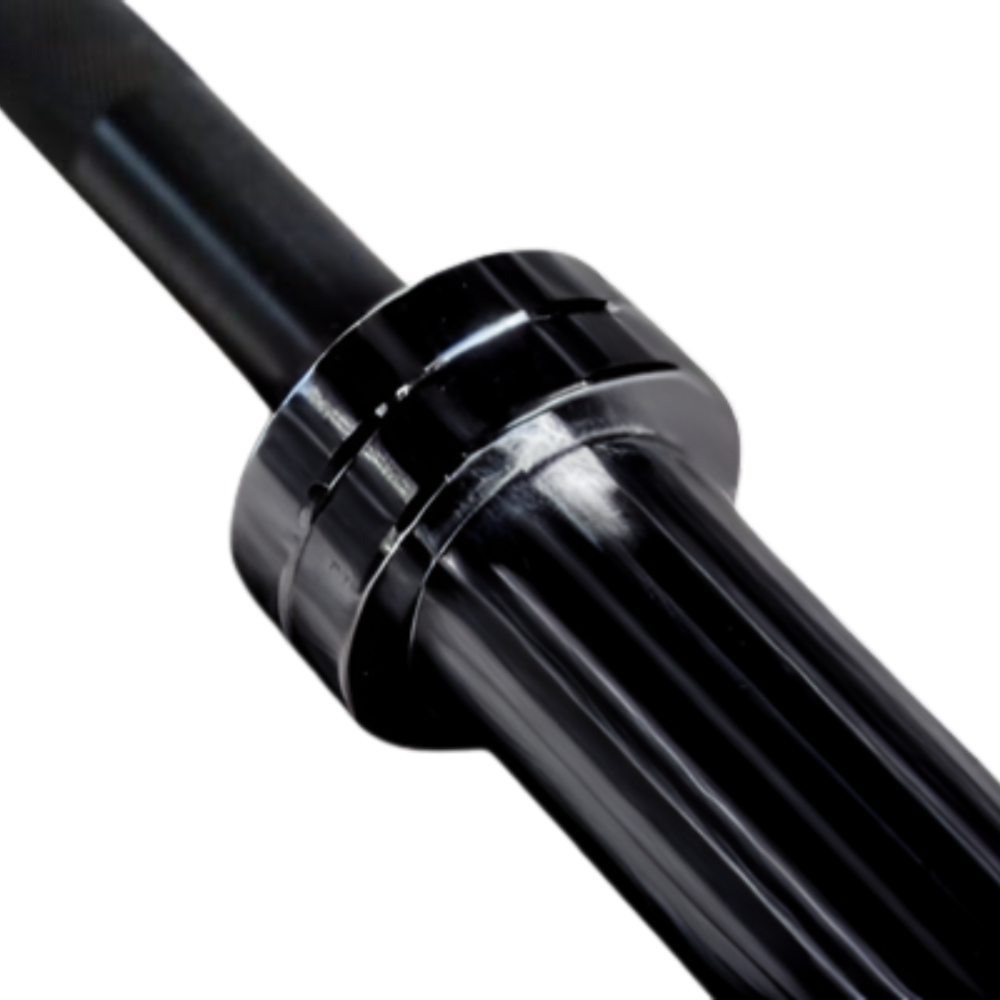 Гриф олімпійський прямий York Fitness 220см (50мм) чорний Киев - изображение 4