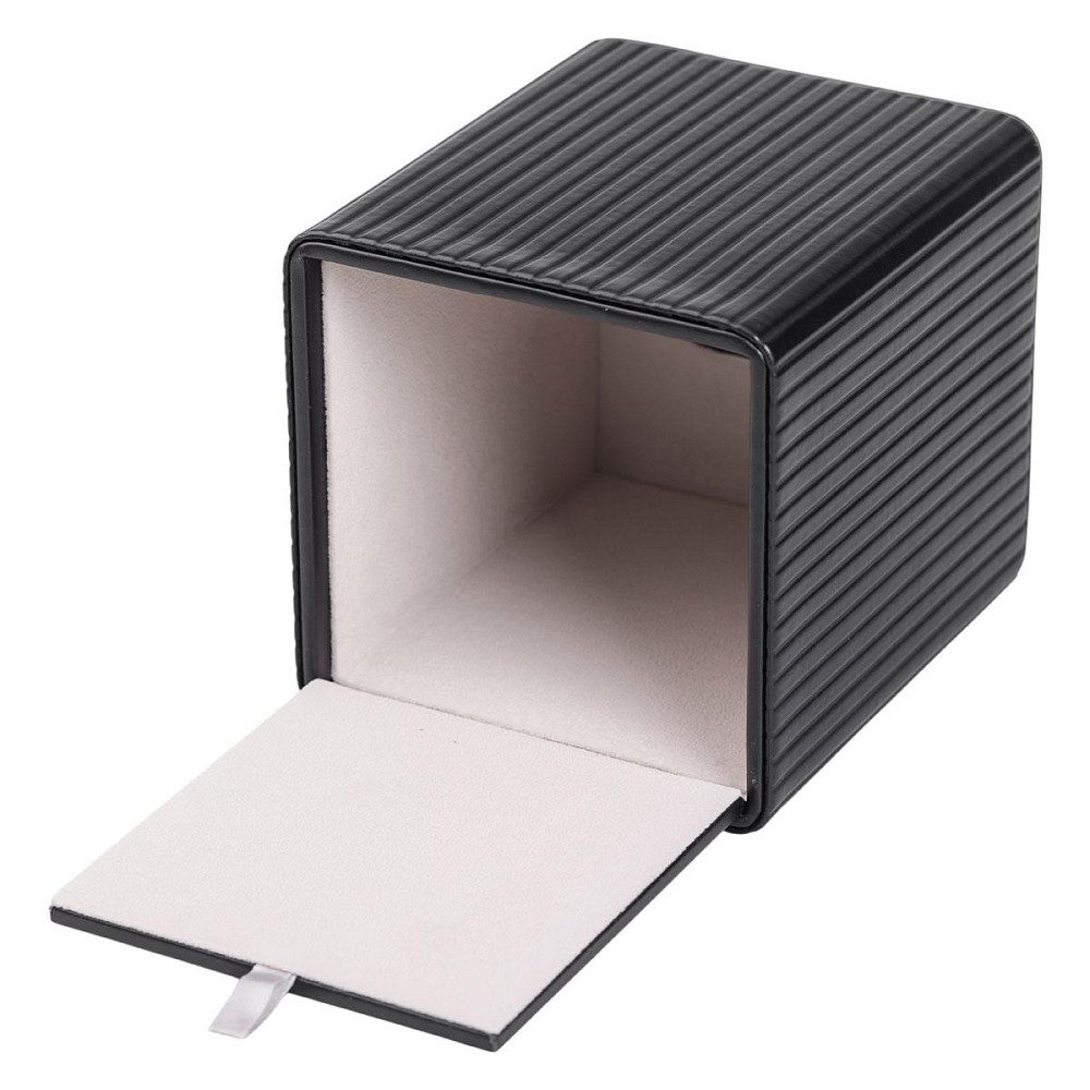 Салфетница из эко кожи квадратная 13х13х14.5 см органайзер для салфеток на стол, Черный HP-3-201B Киев - изображение 5