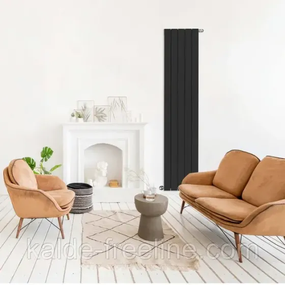 Алюминиевый радиатор для отопления Nova Florida LEDRO s90 2000/90 Black Coffee Харків