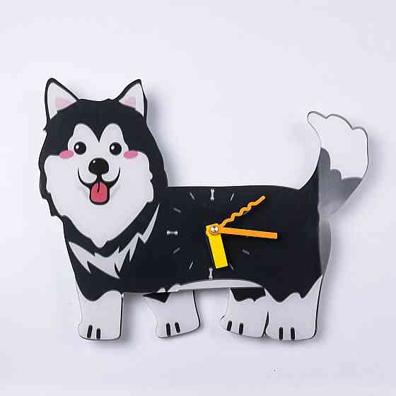 Годинник настінний фігурний із твариною, декоративний HP-3Y-6-312 Коломия