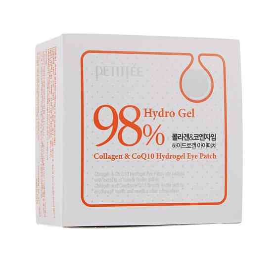 Гидрогелевые патчи для глаз Коллаген-Коэнзим Q10 Collagen&CoQ10 Hydrogel Eye Patch Petitfee & Koelf 60 шт Киев