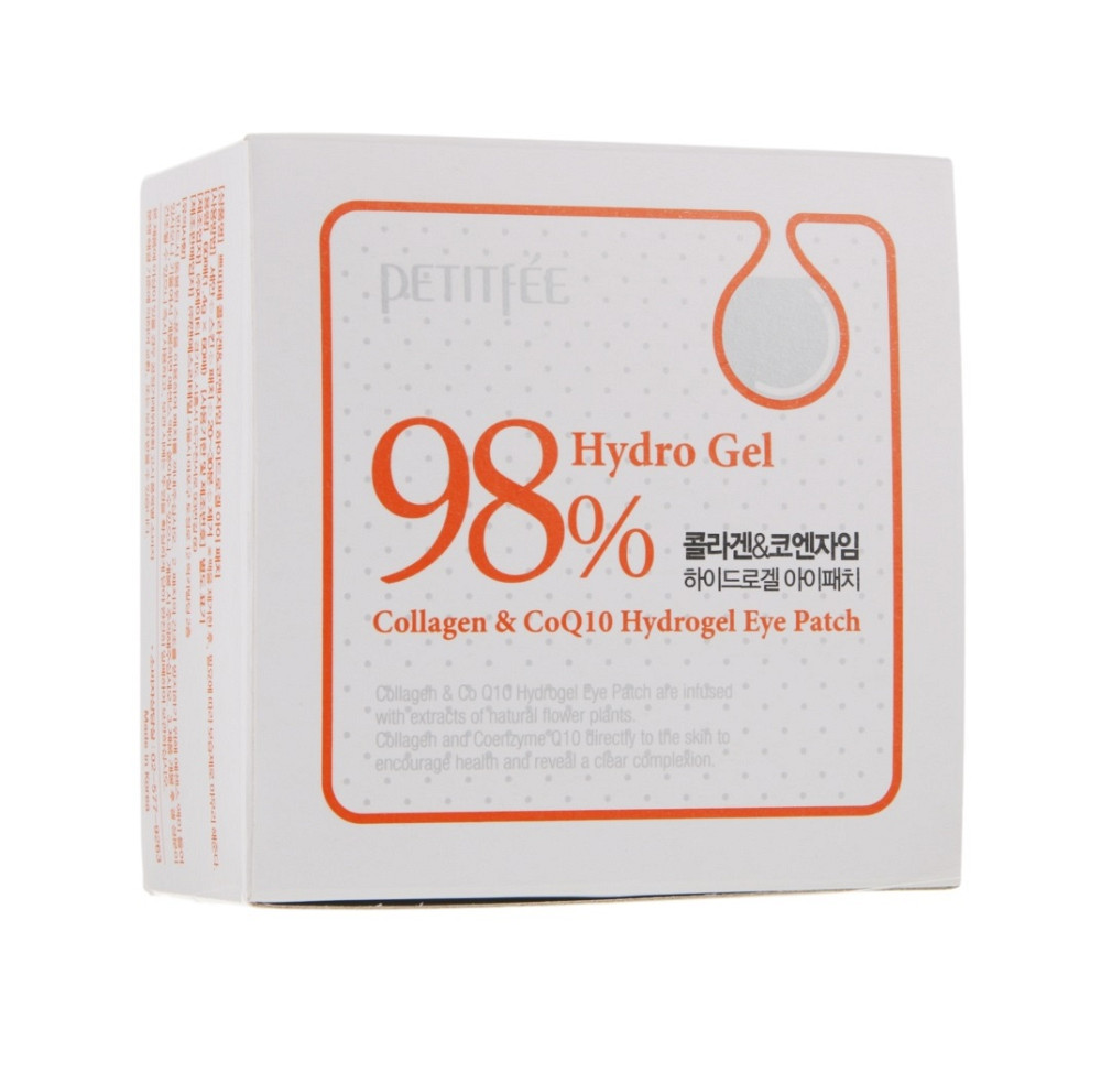 Гидрогелевые патчи для глаз Коллаген-Коэнзим Q10 Collagen&CoQ10 Hydrogel Eye Patch Petitfee & Koelf 60 шт Киев - изображение 2