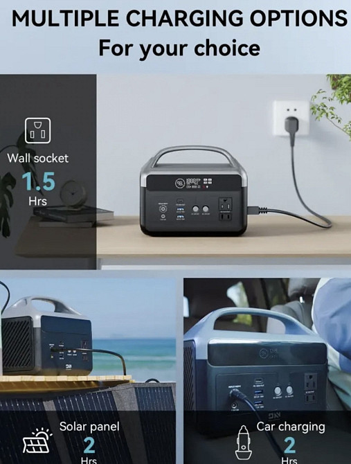 Зарядна Станція Power Station DARANENER NEO Z300, 300W, 179.2Wh. Київ - фото 4