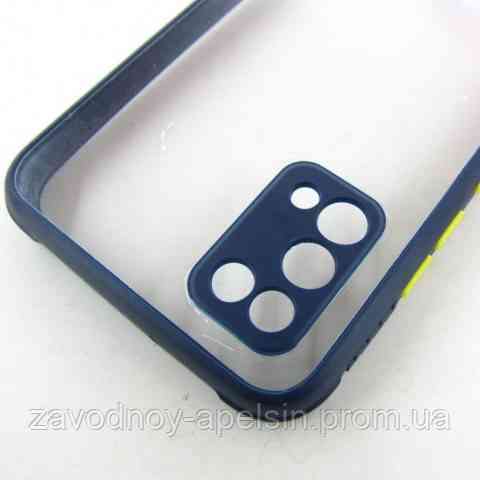 Samsung A02s A025 защитный чехол TPU+PC navy Одесса