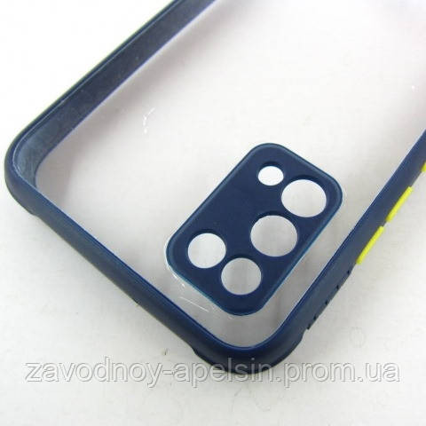 Samsung A02s A025 защитный чехол TPU+PC navy Одесса - изображение 3