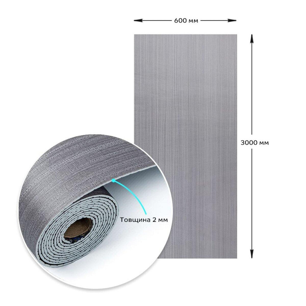 Самоклеюча вінілова плитка в рулоні Київ - фото 3