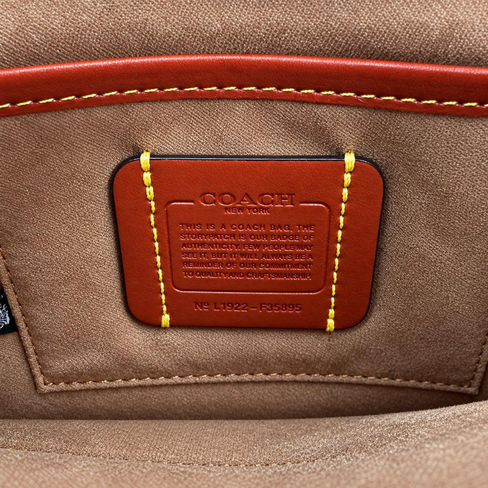 Женская сумка кроссбоди Coach Tabby Shoulder light brown Lux Киев - изображение 8