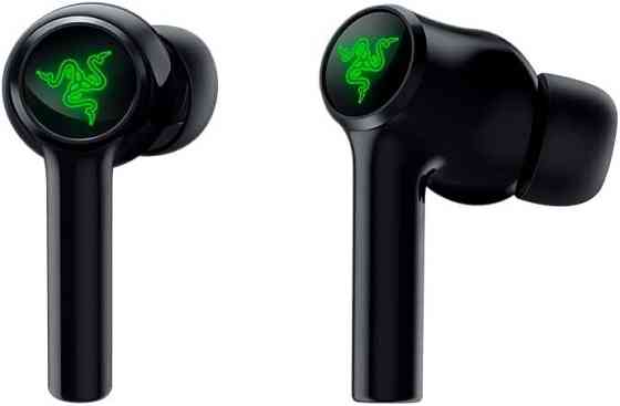 Бездротові навушники Razer Hammerhead True Wireless, з ANC, RGB-підсвіткою, Bluetooth, чорні, RZ12-0 Київ