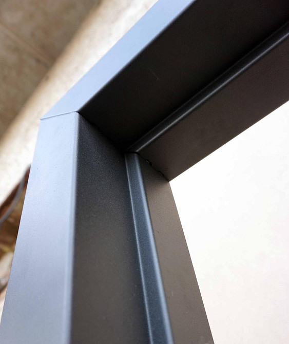 Дверь уличная модель Strimeх LAMA BAU, антрацит/белое дерево. ГАРАНТИЯ на покрытие - 3 года! Киев - изображение 3