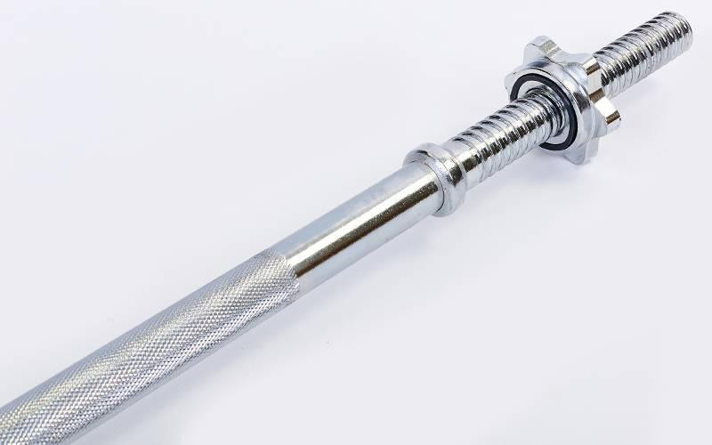 Гриф для штанги 120 см з діаметром 25 мм хромований Київ - фото 3