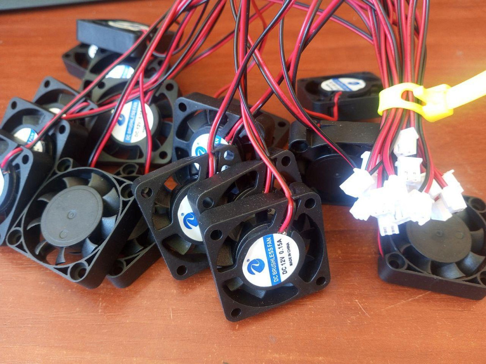 Кулер корпусной 4010 40x40x10mm, 2pin, 12V/0.15A Полтава - изображение 1