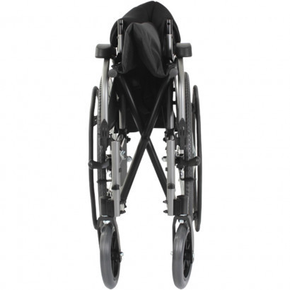 Легкая инвалидная коляска со складной спинкой OSD-EL-BK Днепр - изображение 3
