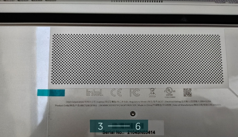 Ноутбук Schenker Vision 15 E21ncn Intel Core i7,RAM 16Gb. SSD 512Gb. Windows 10. Харків - фото 6