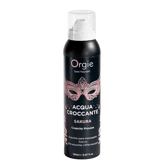 Масажна пінка Orgie – Acqua Croccante Sakura (150 мл), ефект бульбашок, що лопаються Sex Aura Київ