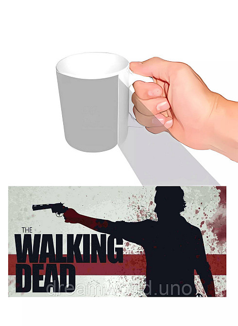 Чашка з принтом The Walking Dead Харків - фото 1