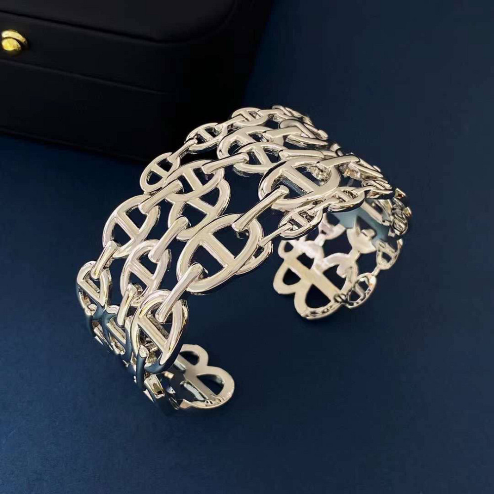 Браслет Hermes жорсткий позолота 18К Одеса - фото 7