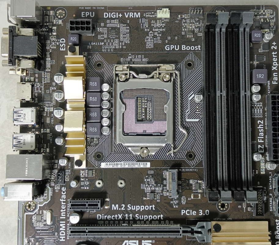 Материнська плата ASUS Z97-P LGA1150 з М2 слотом під SSD! ВІДМІННИЙ СТАН! Харків - фото 2